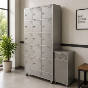 Personal Locker With Apron Bin